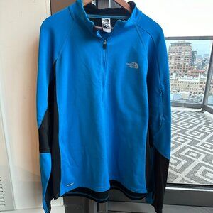Men's XL Blue Northface Flight Series Quarter Zip Pullover